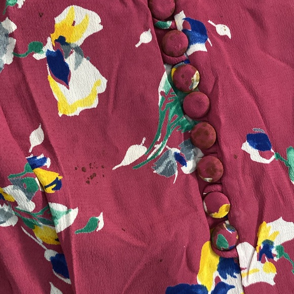 Vtg RARE 30s/40s handmade dress - Picture 8 of 16